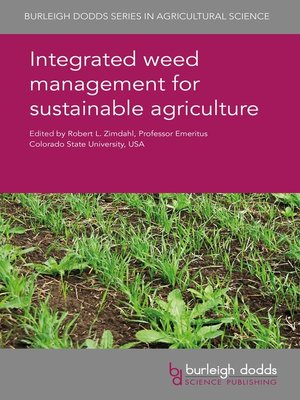 cover image of Integrated weed management for sustainable agriculture